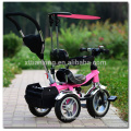 new arrival steel tricycle 3 in 1 high quality air tire china trike luxury baby tricycle stroller